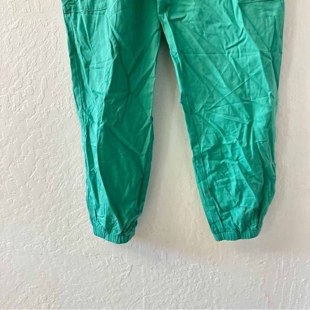 ABOUND Nordstrom Cargo Jogger Pants X Small Green Marine Elastic Waist Pull On - Picture 4 of 6